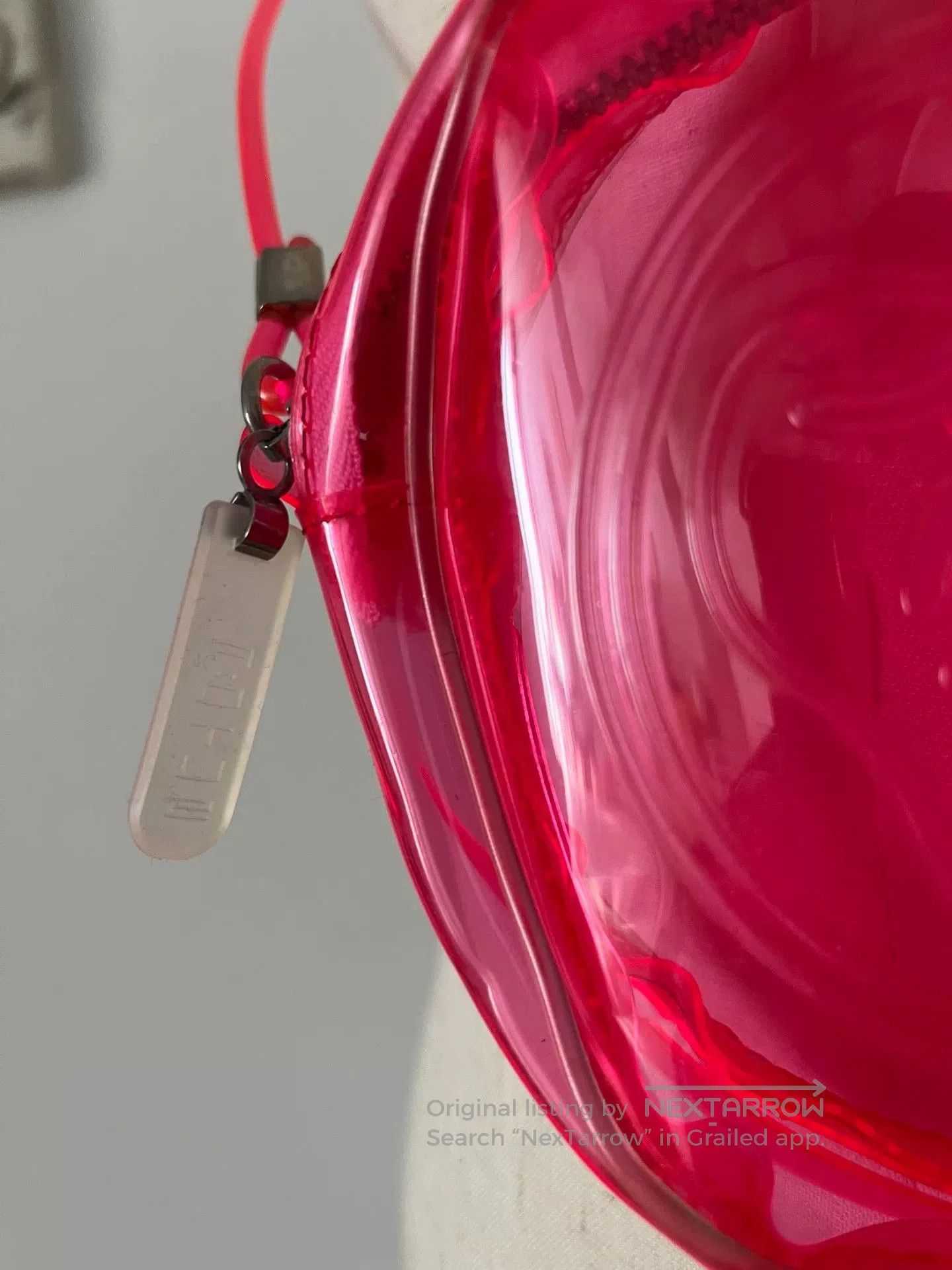 Fotus Fotus Fluorescent Pink Jelly Crossbody. Size ONE SIZE - 5 Thumbnail