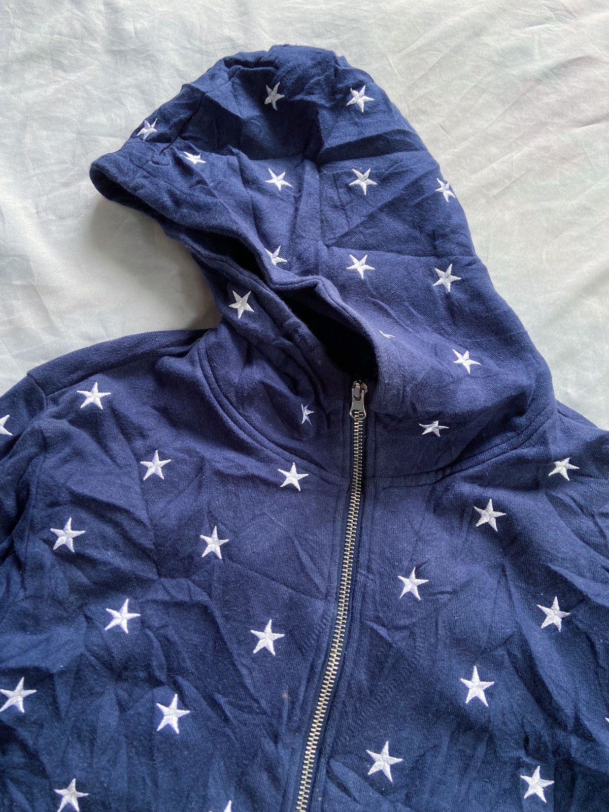 semanticdesign JAPANESE UKNOWN BRAND EMBROIDERY STARS ZIP HOODIE Size US S / EU 44-46 / 1 - 7 Thumbnail