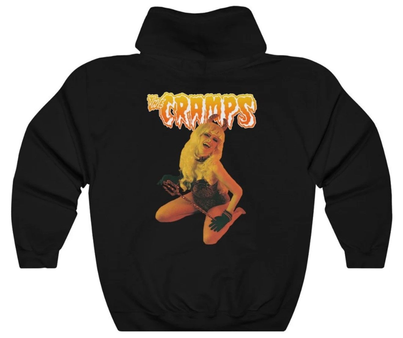 Band Tees The Cramps Rock Band A Date With Elvis Hoodie Shirt Size US L / EU 52-54 / 3 - 1 Thumbnail