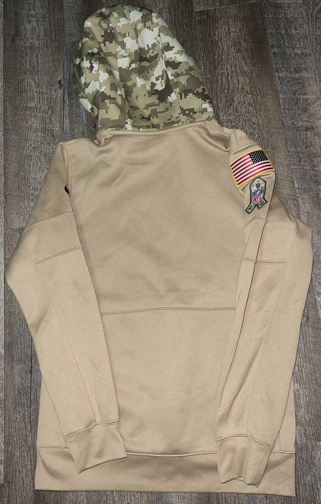 NFL Nike Pittsburgh Steelers Salute To Service Camo Hoodie Size US S / EU 44-46 / 1 - 5 Thumbnail