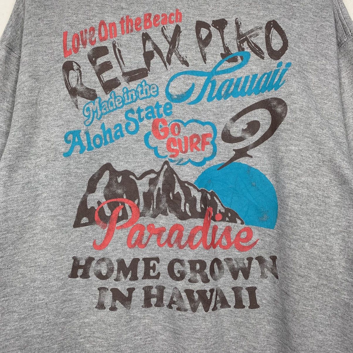 Japanese Brand Piko Hawaiian Surf Crewneck Sweatshirt Size US M / EU 48-50 / 2 - 13 Thumbnail