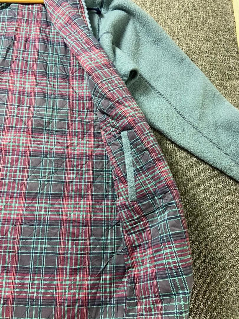 Fred Perry Fred Perry Reversible Fleece Jacket with Tartan Lining (201) Size US L / EU 52-54 / 3 - 5 Thumbnail
