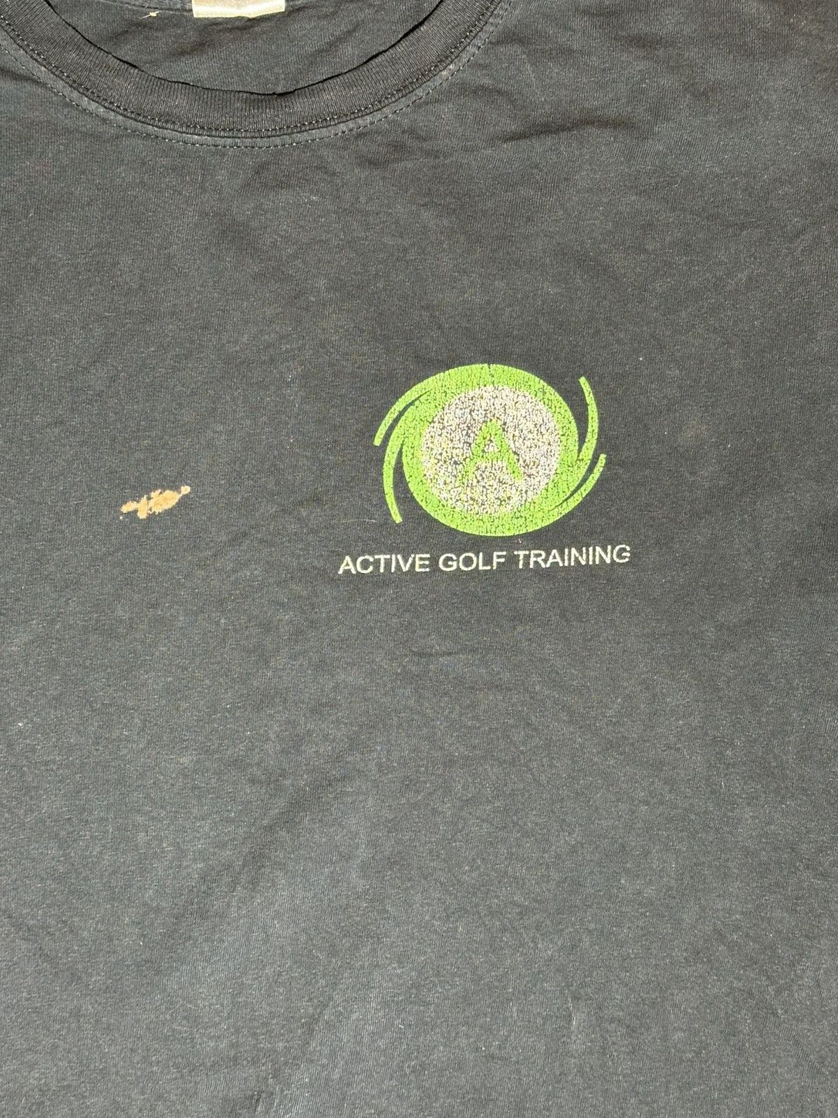Gildan “Do The Right Swing” Active Golf Training black Tshirt Size US L / EU 52-54 / 3 - 3 Thumbnail