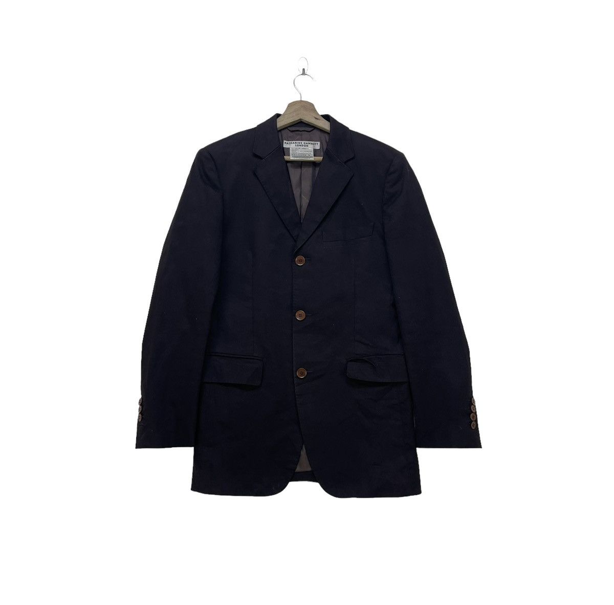 Katharine Hamnett London 💥Kahtharine Hamnett London Duster Coat Jacket Size US M / EU 48-50 / 2 - 2 Thumbnail