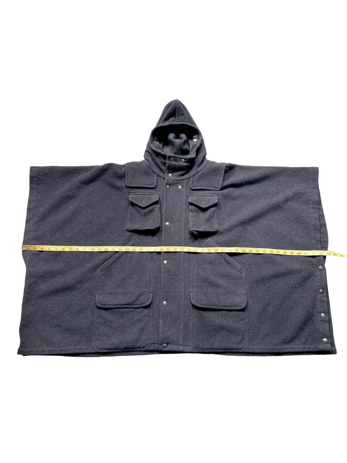 CABANE de ZUCCa 1990 Zucca Tactical Bat Wing Wool Jacket Size US M / EU 48-50 / 2 - 13 Thumbnail