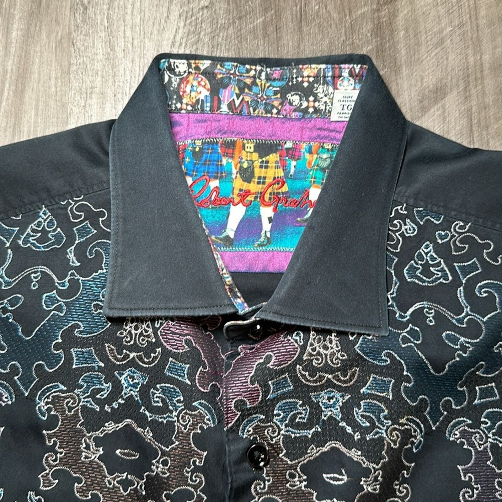Robert Graham Robert Graham Cumbernauld Printed Long Sleeve - XL Size US XL / EU 56 / 4 - 6 Thumbnail