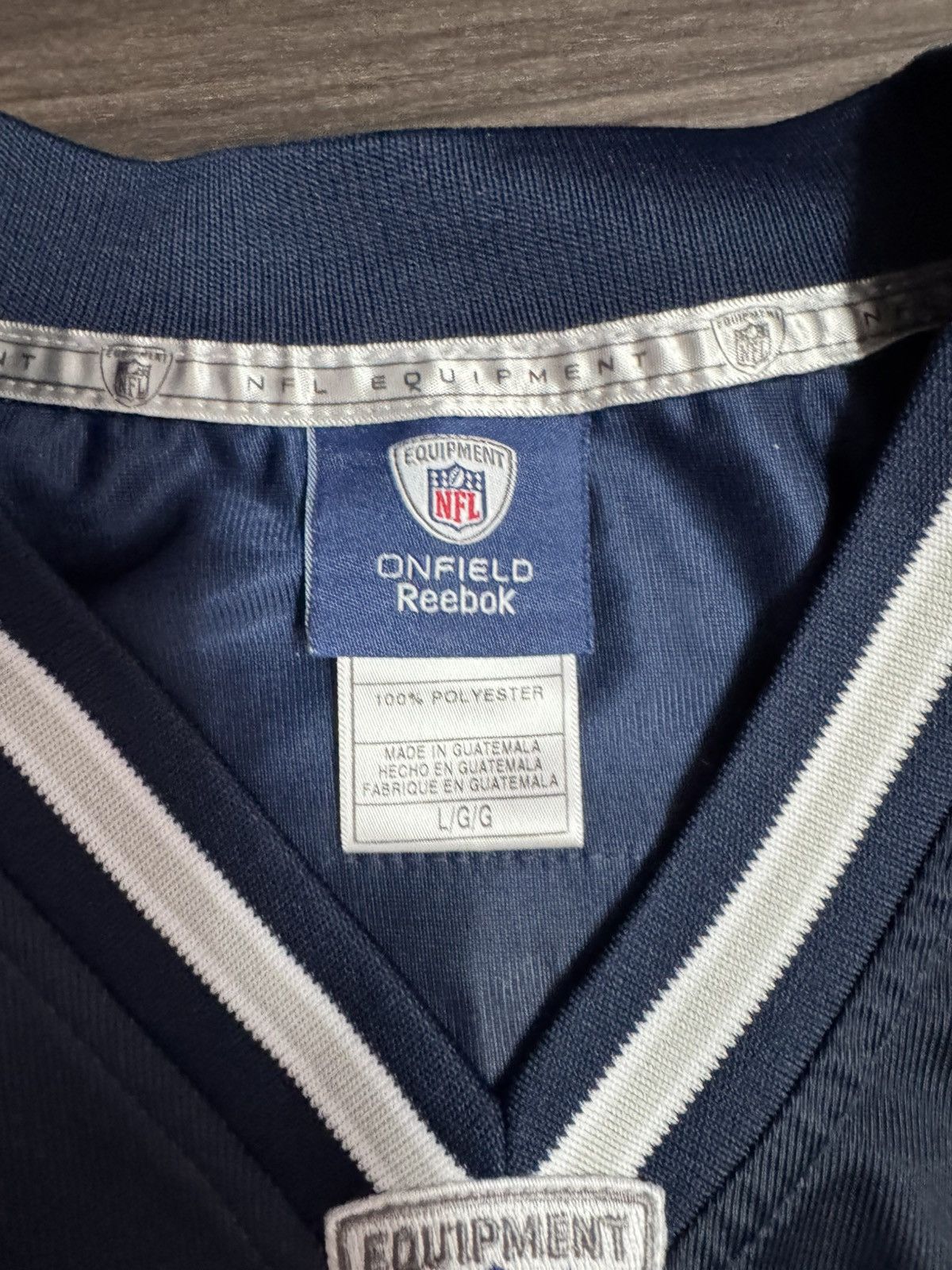 Reebok Dallas Cowboys Tony Romo #9 NFL Home Stitched Jersey Size US L / EU 52-54 / 3 - 4 Thumbnail