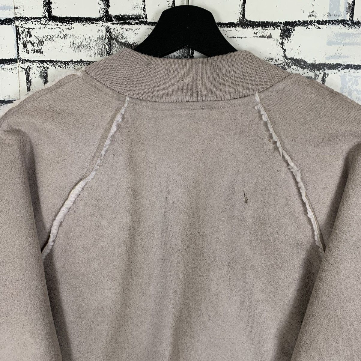 Designer × Japanese Brand × Vintage W Closet Sherpa Fleece ZipUp Jacket Size ONE SIZE - 13 Thumbnail