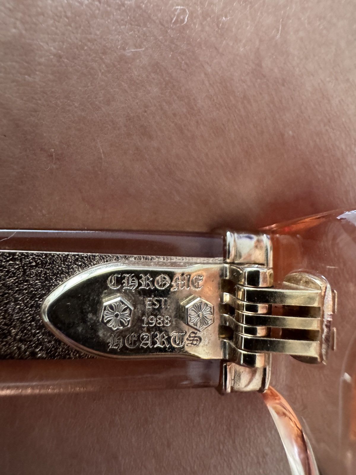 Chrome Hearts Chrome Heart- Dipped Rose Gold frames Size ONE SIZE - 5 Thumbnail