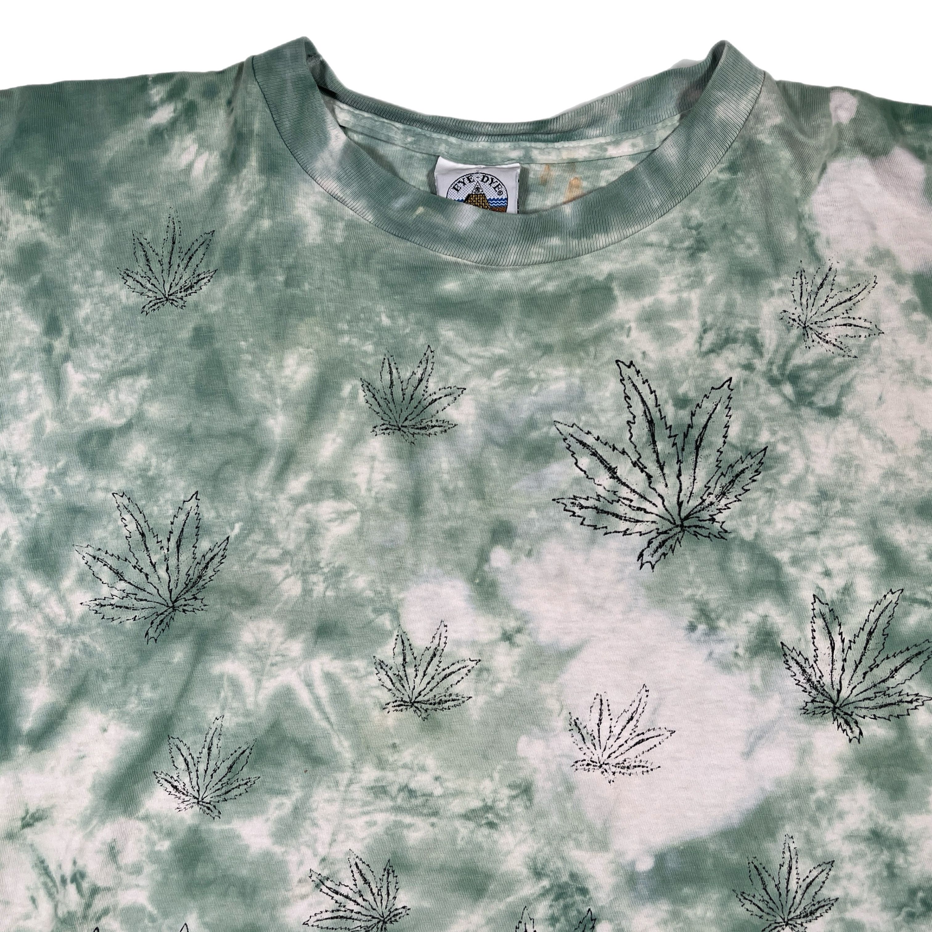 Vintage Weed Leaf Tie Dye Size US L / EU 52-54 / 3 - 2 Thumbnail