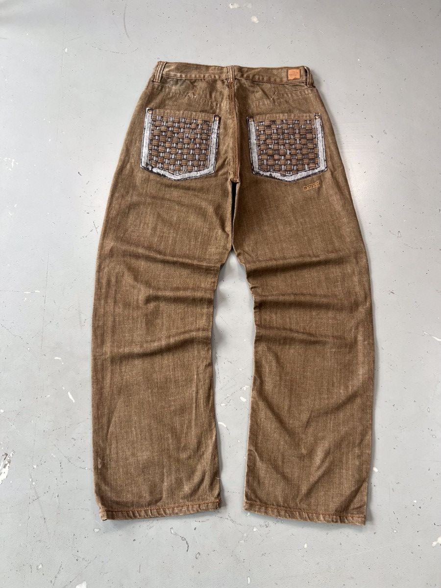 Vintage Crazy vintage cezer studs strips denim pant Size US 32 / EU 48 - 1 Thumbnail