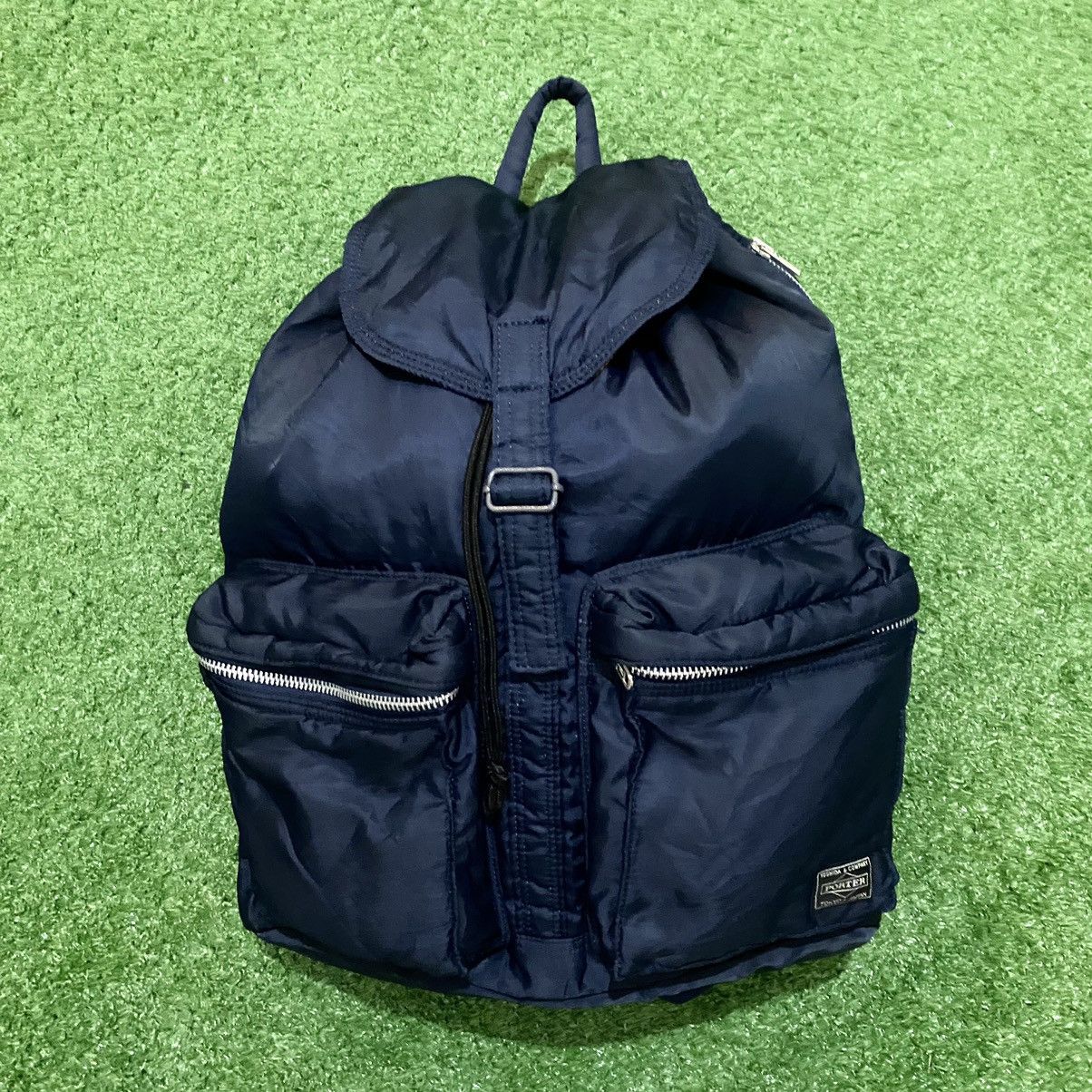 Porter PORTER YOSHIDA 'Tanker' Rucksack Backpack Iron Blue JAPAN | Grailed