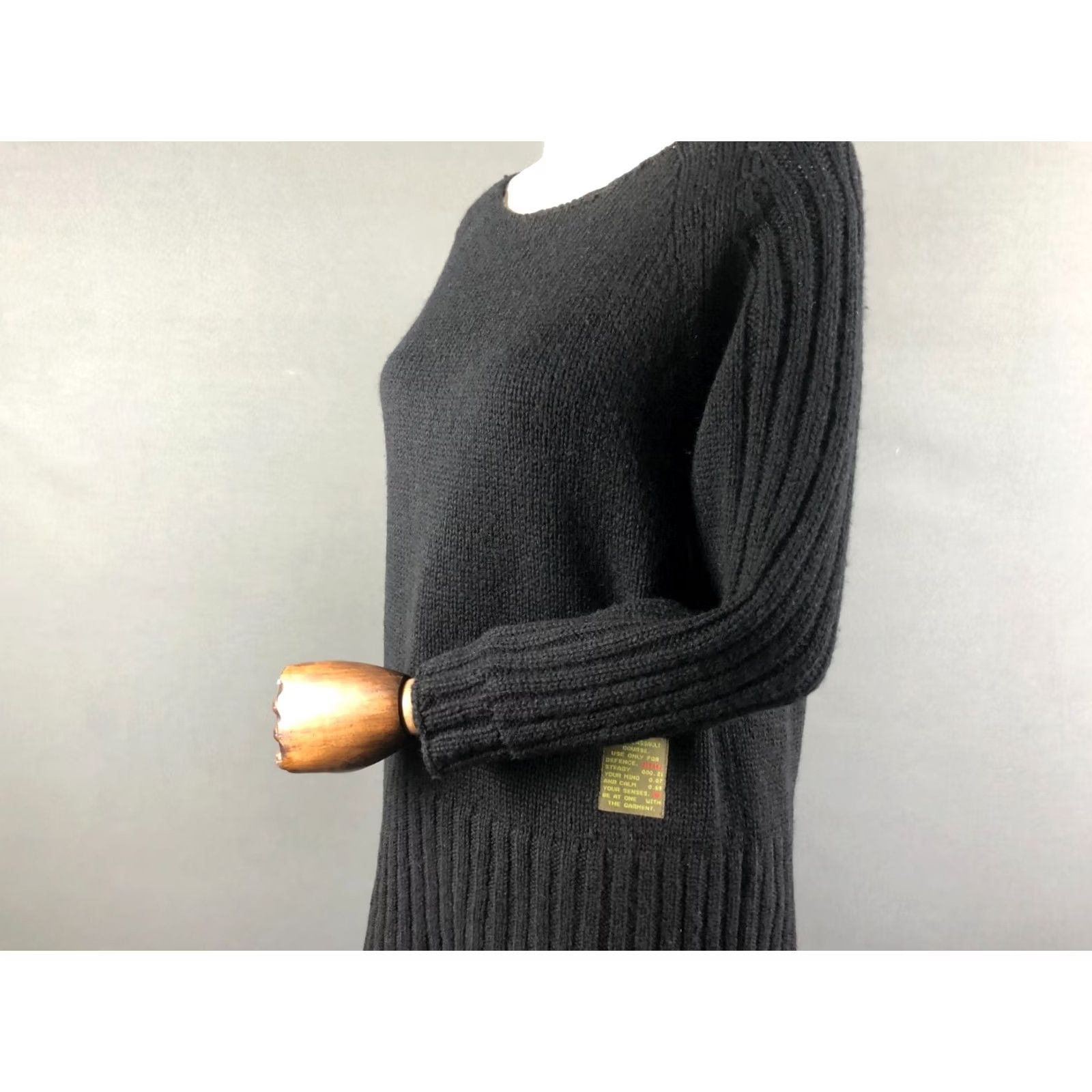 Diesel Diesel Pullover Size M Black Wool Women's Size M / US 6-8 / IT 42-44 - 6 Thumbnail