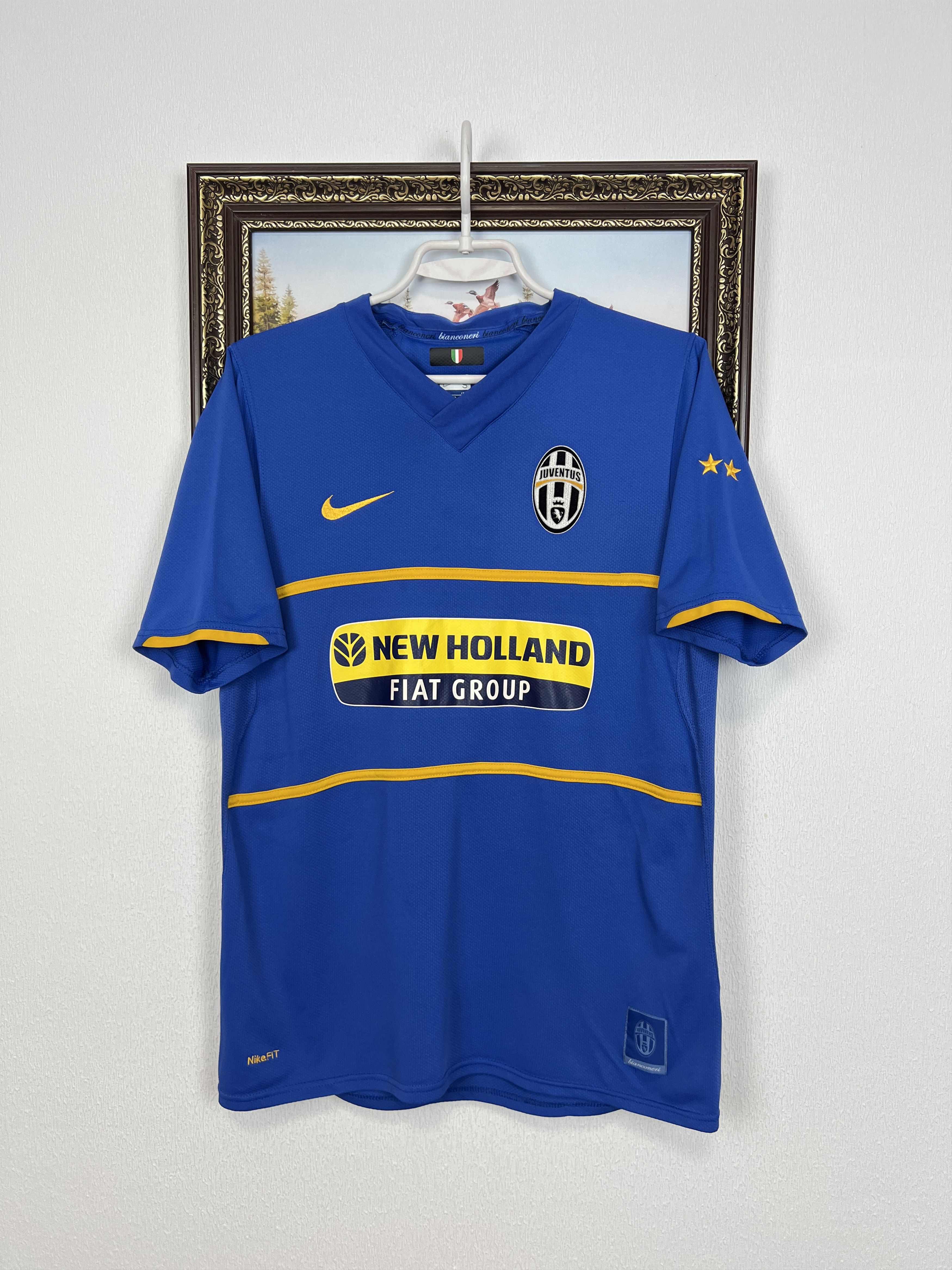 Nike Juventus Away football shirt 2007 Soccer Nike Maglia Size US S / EU 44-46 / 1 - 1 Thumbnail