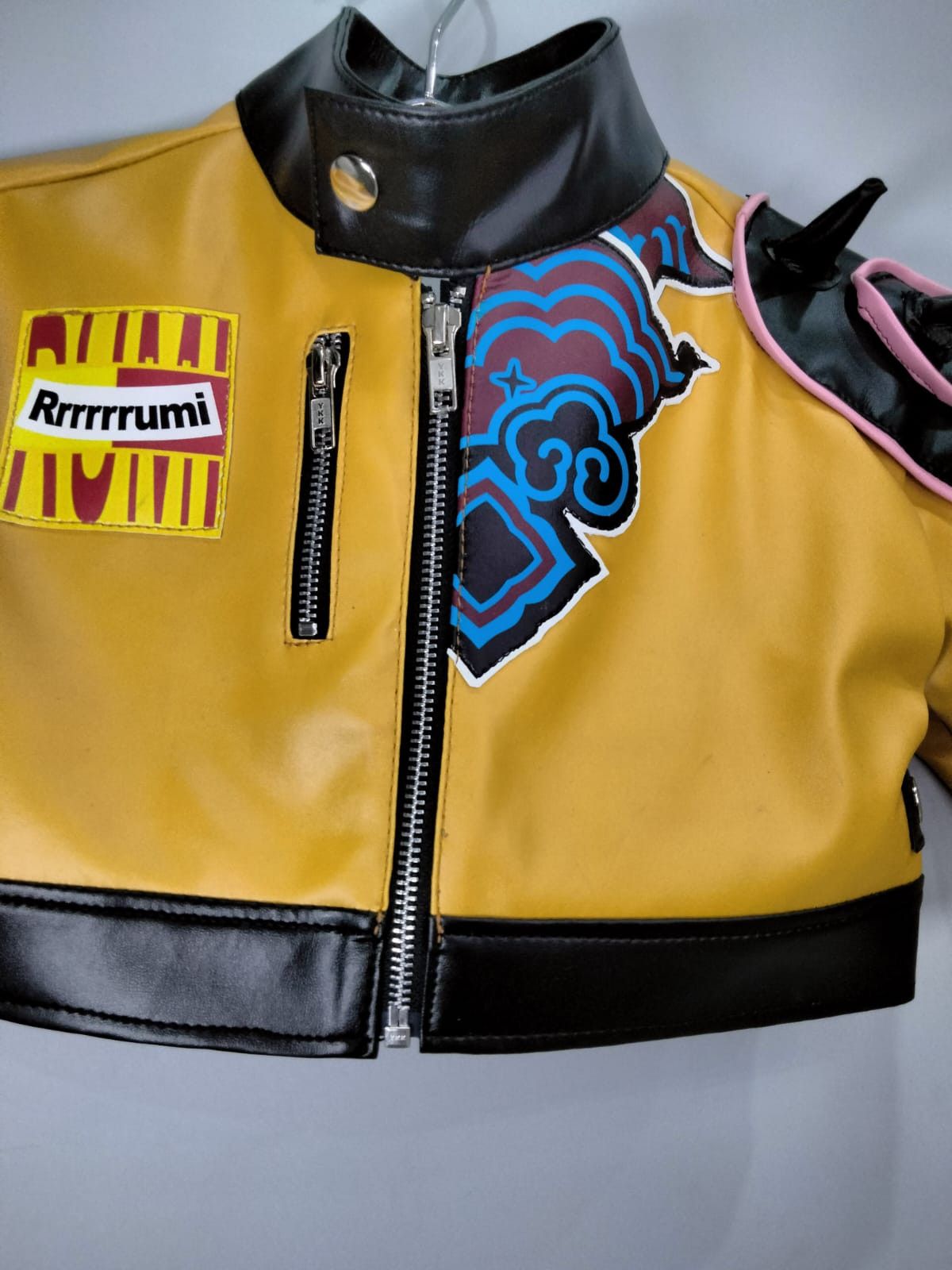 Other ✨ Anime Cosplay Cropped Jacket Vegan Leather Size S / US 4 / IT 40 - 2 Thumbnail