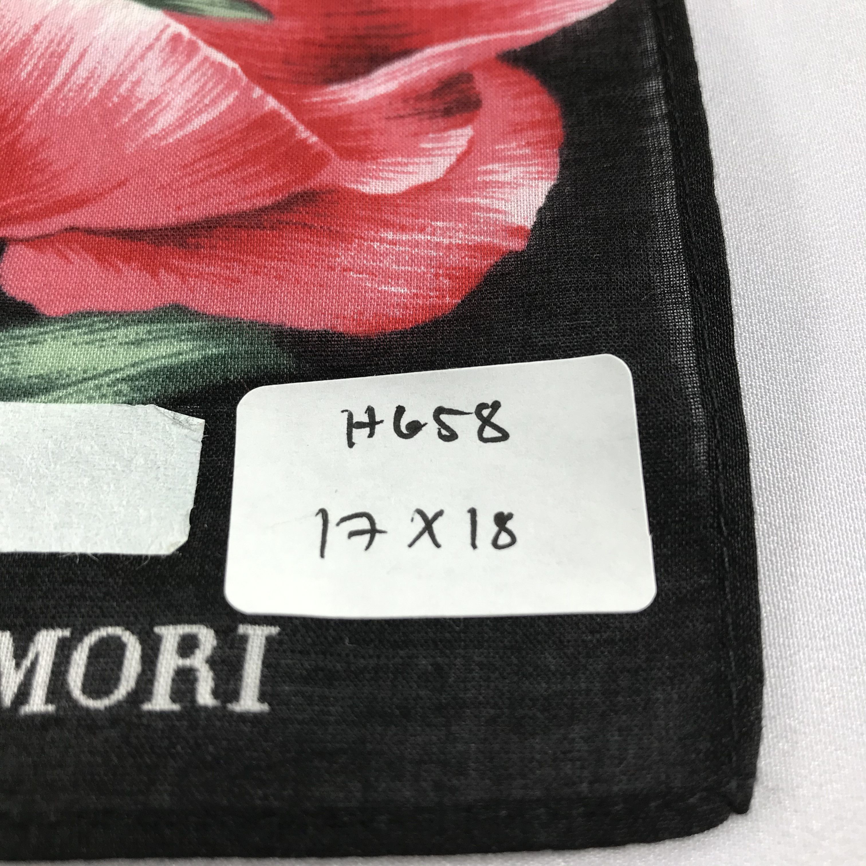 Hanae Mori Hanae Mori Floral Handkerchief Neckerchief Bandana H658 Size ONE SIZE - 5 Thumbnail