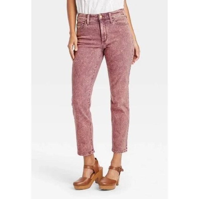 Other Universal Thread Vintage Straight Mauve Jeans 14/32R Size 36" / US 14 / IT 50 - 1 Thumbnail