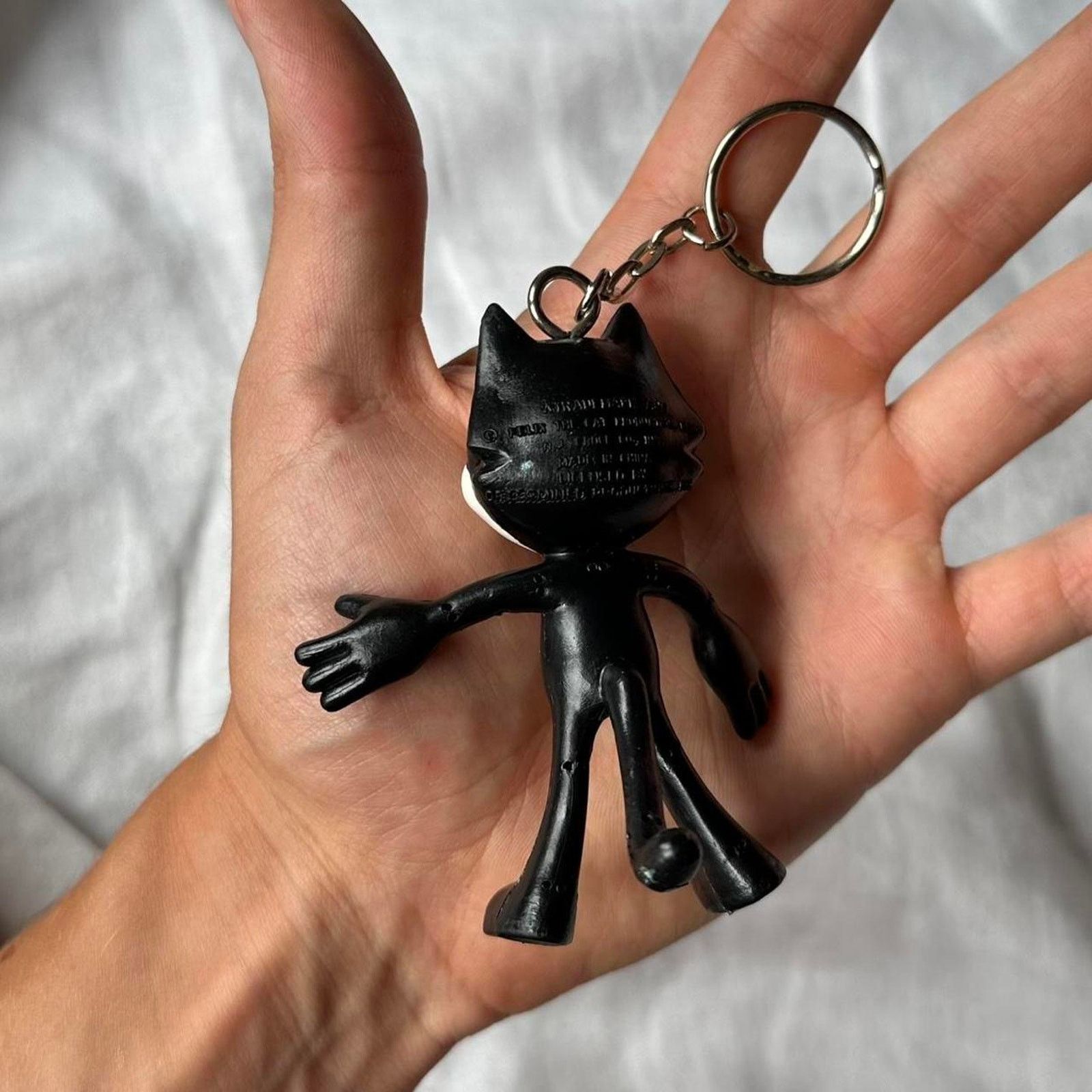 Vintage Vintage Felix The Cat Flexible Tv Show Keychain Figurine Size ONE SIZE - 6 Thumbnail