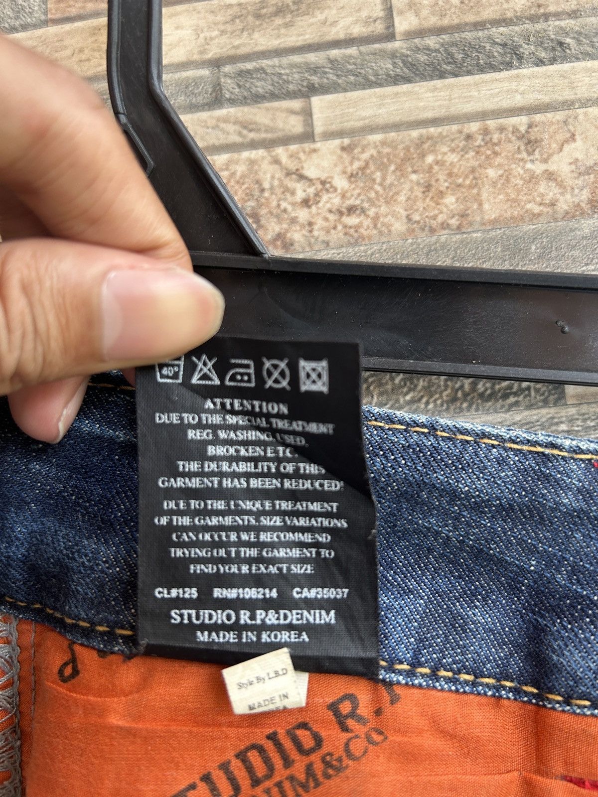 If Six Was Nine 90s Studio RP Faded Flared Bootcut Denim Pants Lgb Style Size US 26 / EU 42 - 17 Thumbnail