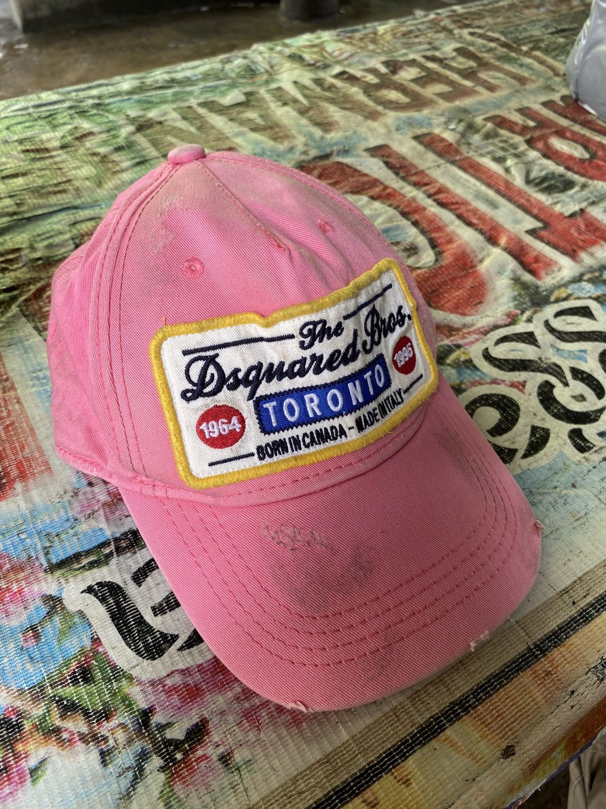 Dsquared2 Vintage dsquared2 toronto distressed hats Size ONE SIZE - 2 Thumbnail
