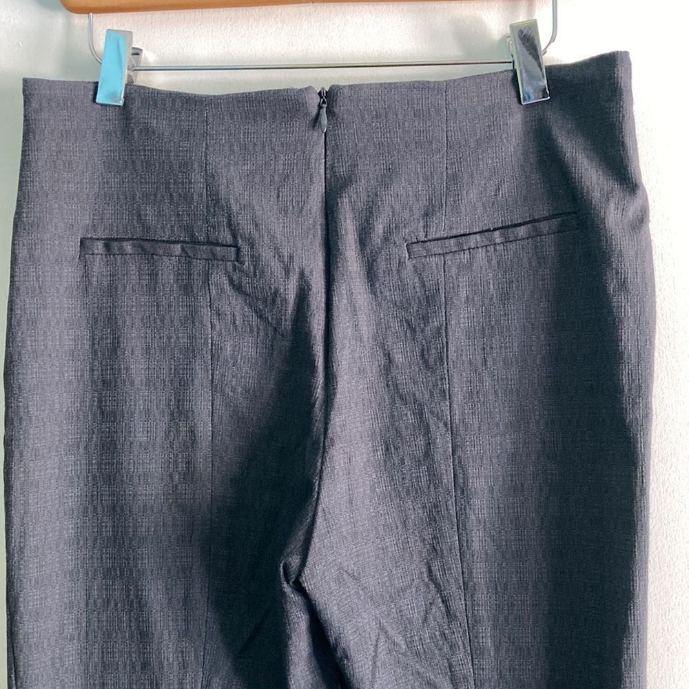 Corey Lynn Calter Corey Lynn Calter Grey Work Pants Size 10 Back Zip Size 32" / US 10 / IT 46 - 6 Thumbnail