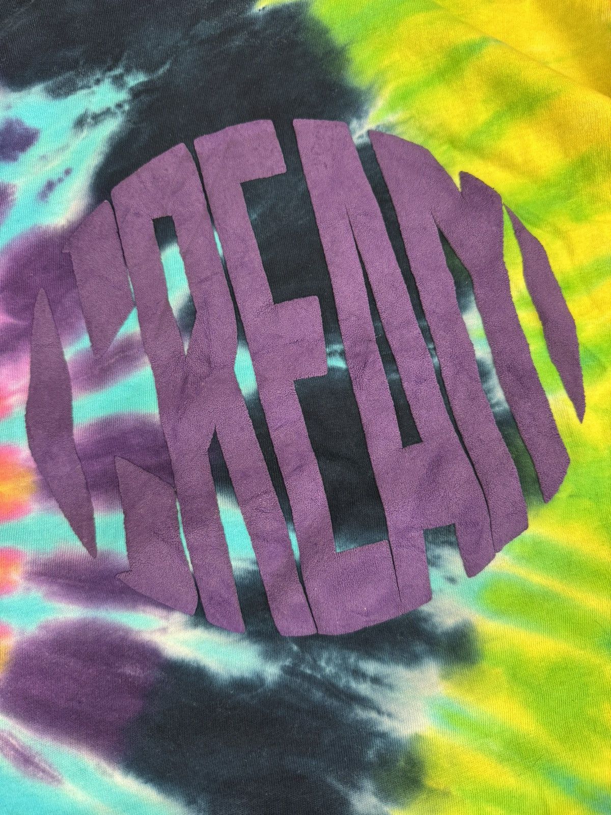 Band Tees Vintage 2000s Cream tie dye graphic band tee Size US XL / EU 56 / 4 - 7 Thumbnail