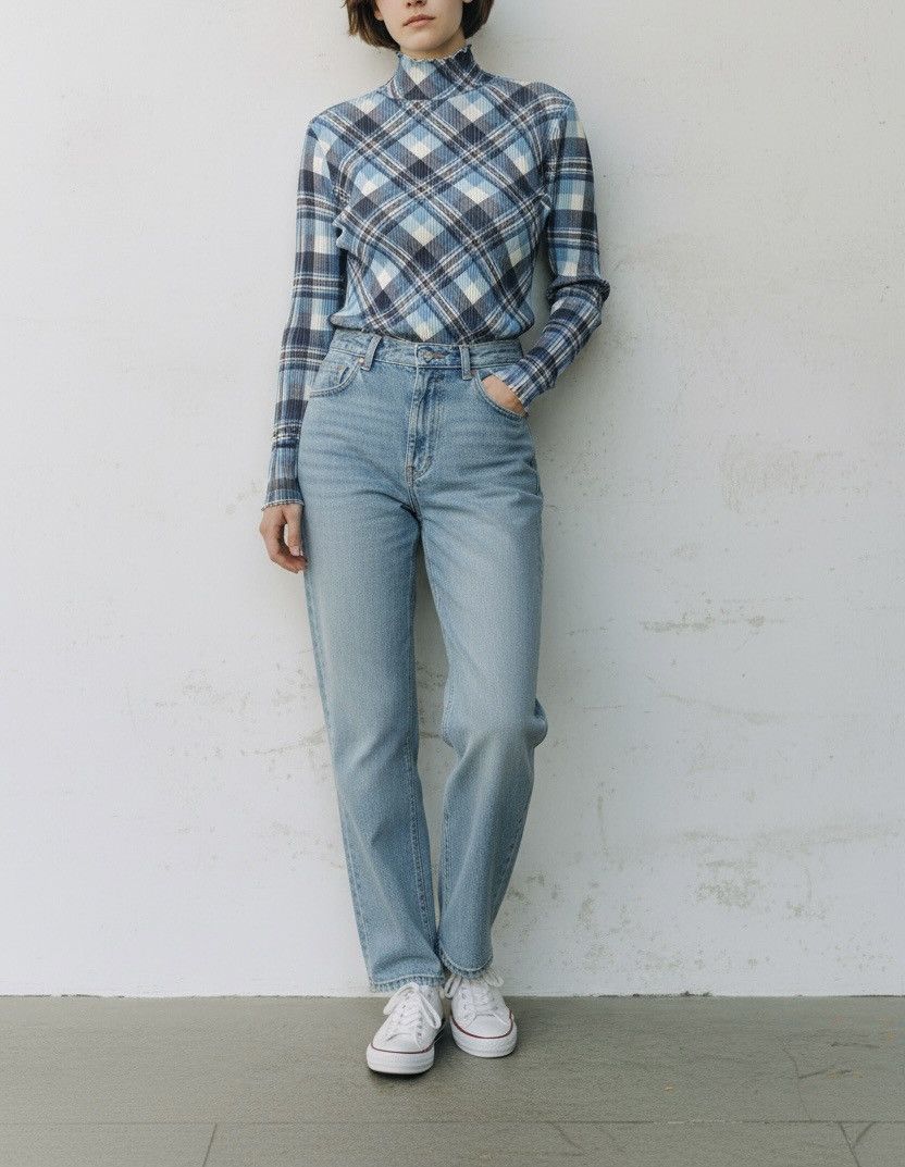 Pleats Please Issey Miyake TAX FREE 🇺🇸 issey miyake pleats please abstract mockneck Size S / US 4 / IT 40 - 2 Thumbnail
