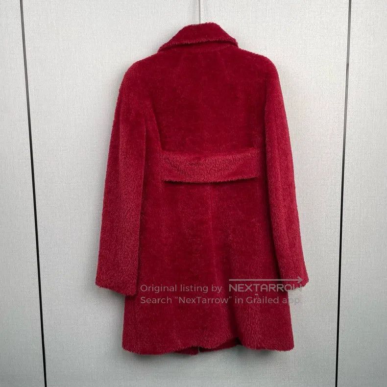 Max Mara Max Mara Red Overcoat Size XS / US 0-2 / IT 36-38 - 5 Thumbnail