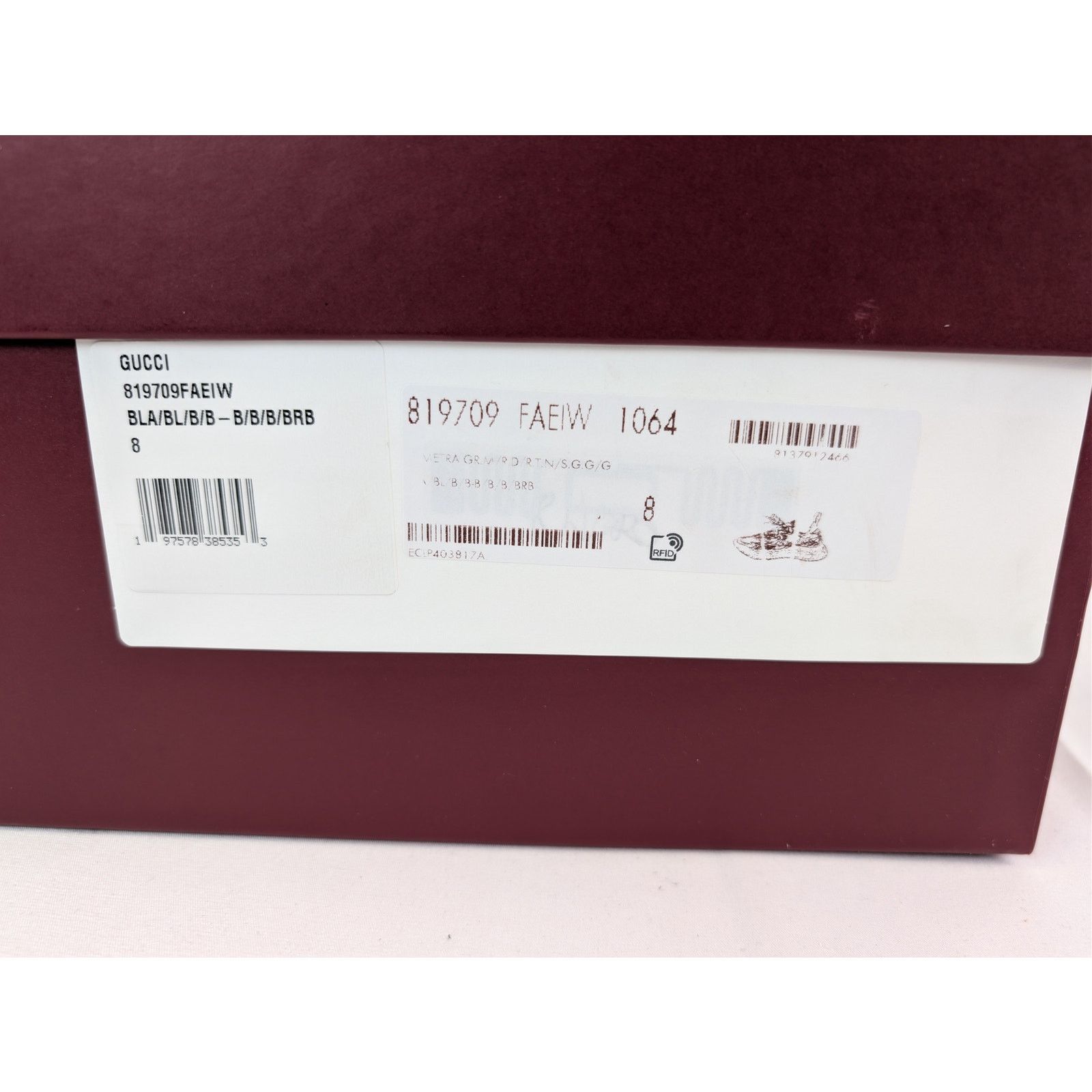 Gucci o1rshd1 Cub3d Trainer Sneakers in black Demetra and mesh Size US 8.5 / EU 41-42 - 23 Thumbnail