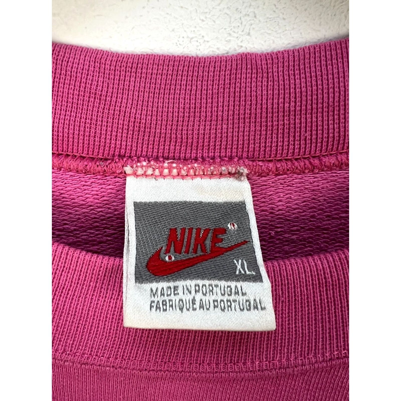 Nike Nike Cycling Graphic Sweatshirt Mens XL Pink Vintage 90s Pullover Logo Crew Neck Streetwear Size US XL / EU 56 / 4 - 6 Thumbnail