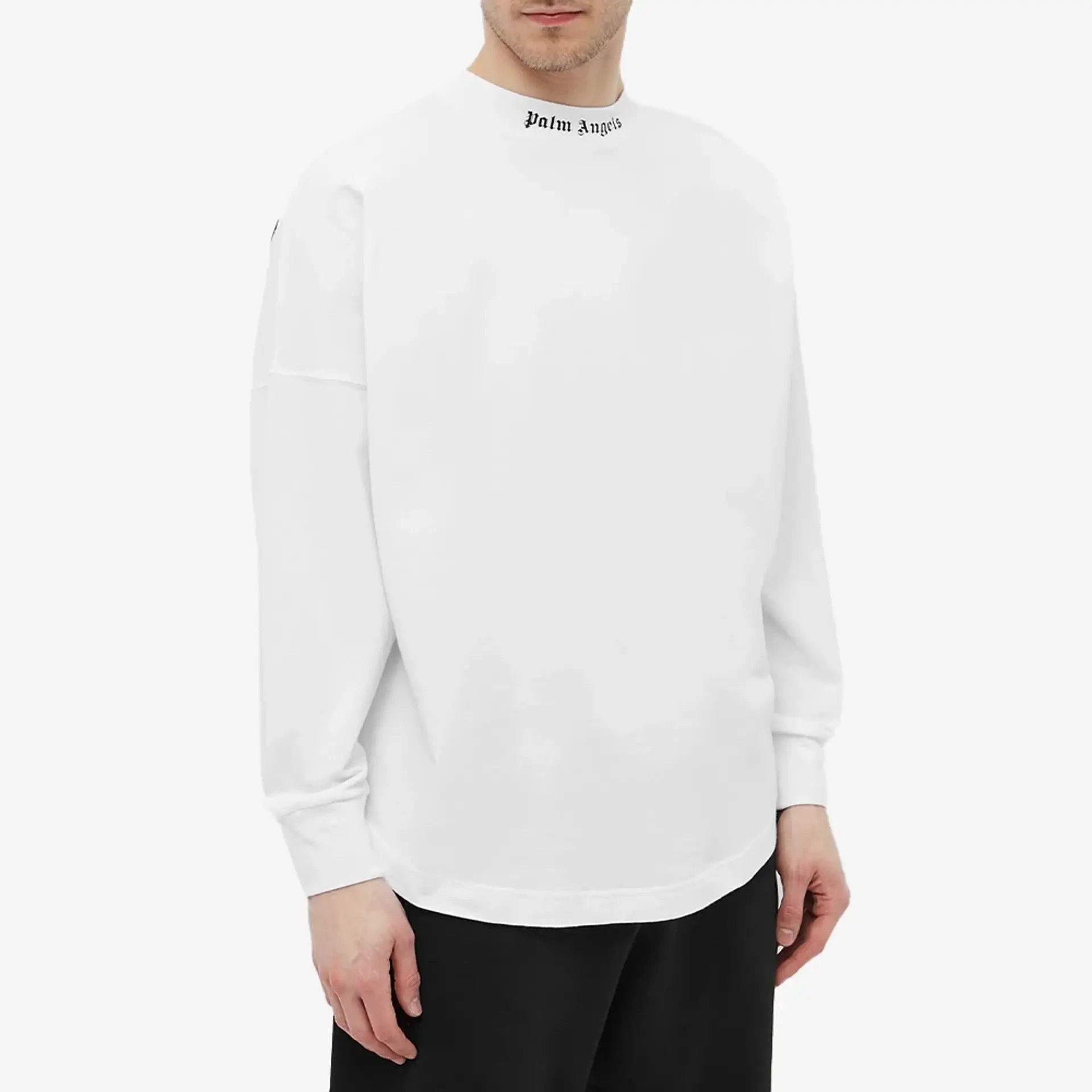 Palm Angels White Classic Logo Long Sleeve T-Shirt Size US M / EU 48-50 / 2 - 4 Thumbnail
