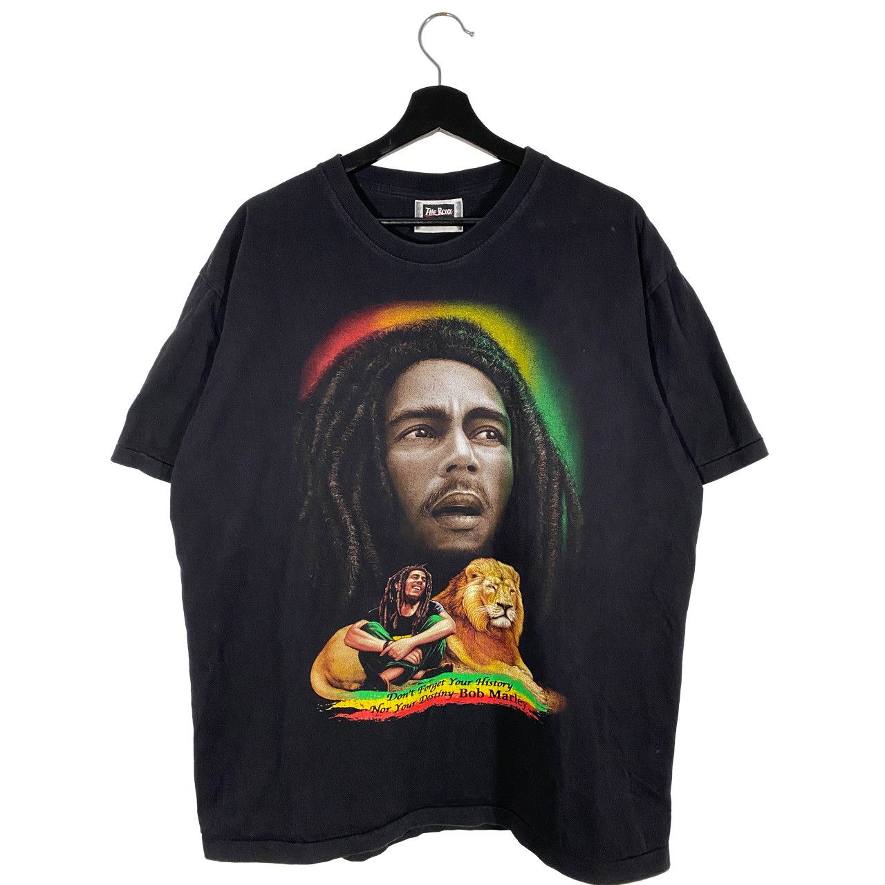 Bob Marley Vintage Y2K Bob Marley Double sided graphic tee black Size US XL / EU 56 / 4 - 1 Thumbnail
