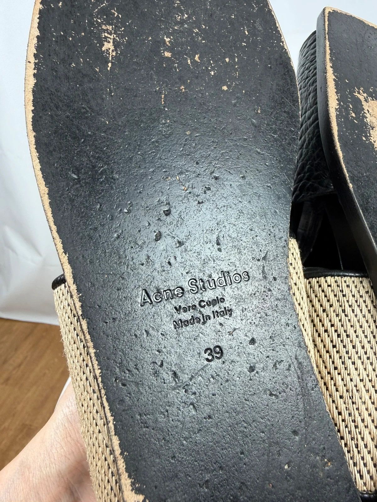 Acne Studios Acne Studios Fera Sandals Square Toe size 39 Size US 9 / IT 39 - 8 Thumbnail