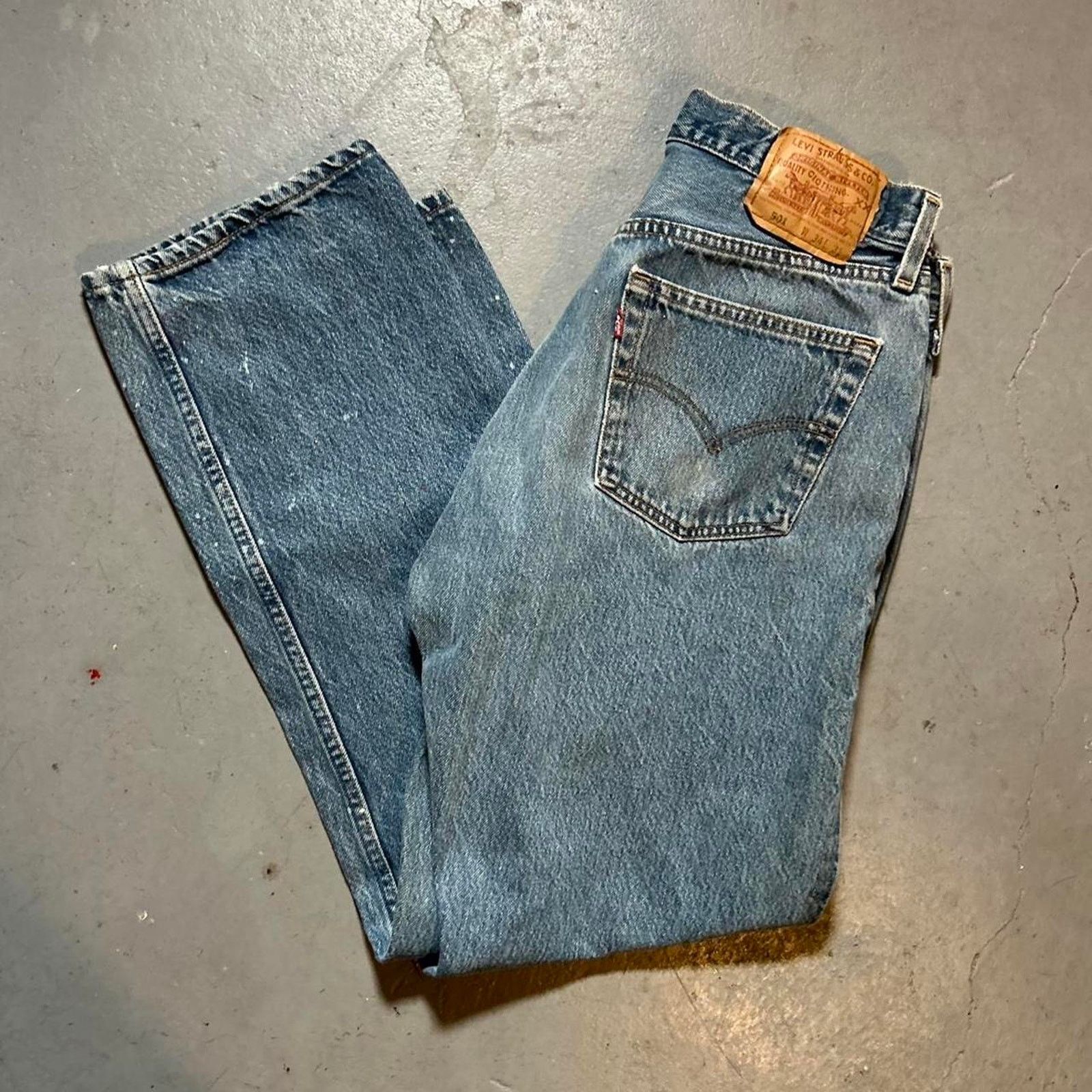 Levi's 90s levis denim jeans 501 Size US 32 / EU 48 - 1 Thumbnail