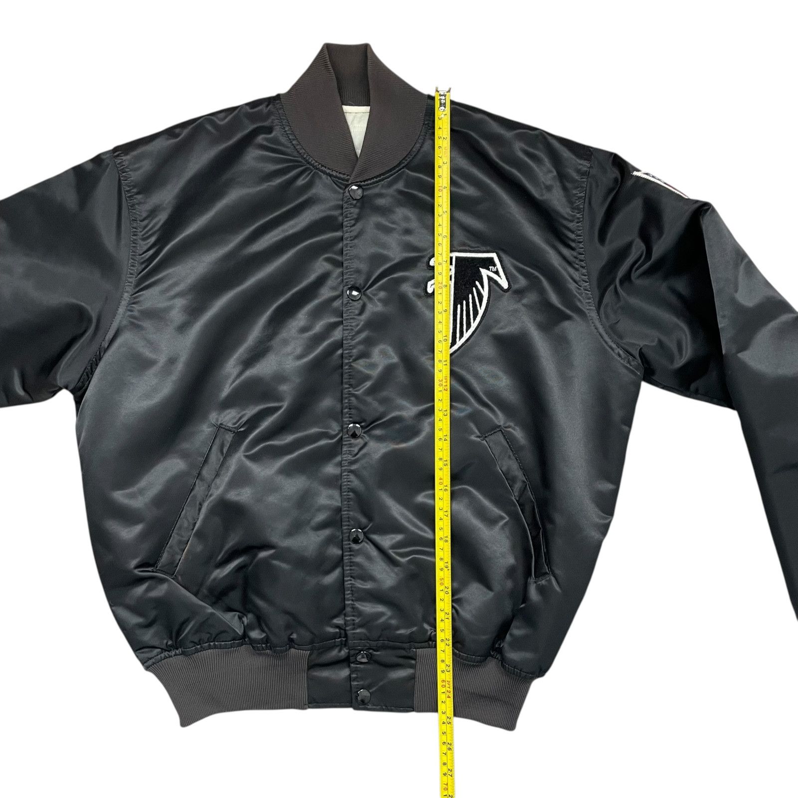 NFL VTG 90s ATLANTA FALCONS STARTER SATIN JACKET SIZE L Size US L / EU 52-54 / 3 - 9 Thumbnail