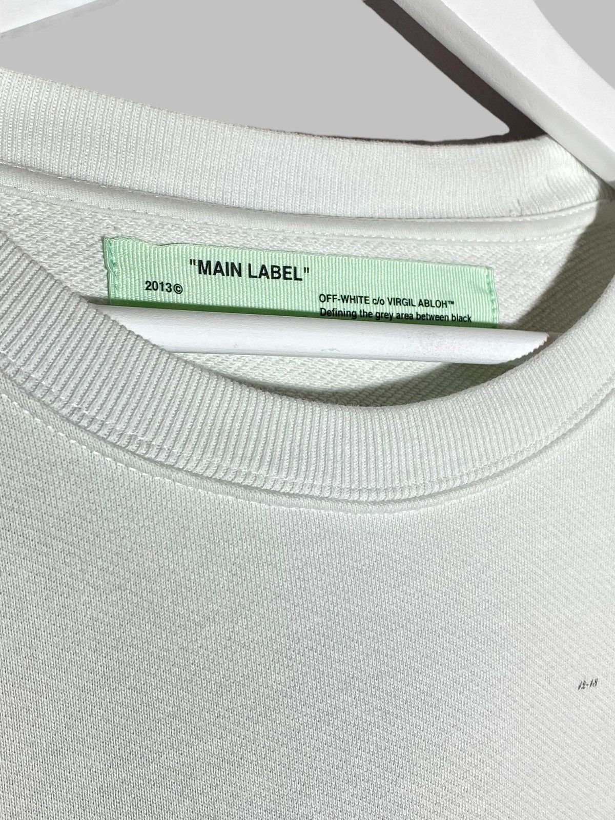 Off-White Off White Hanna Leaves Cropped Crewneck Size L / US 10 / IT 46 - 5 Thumbnail