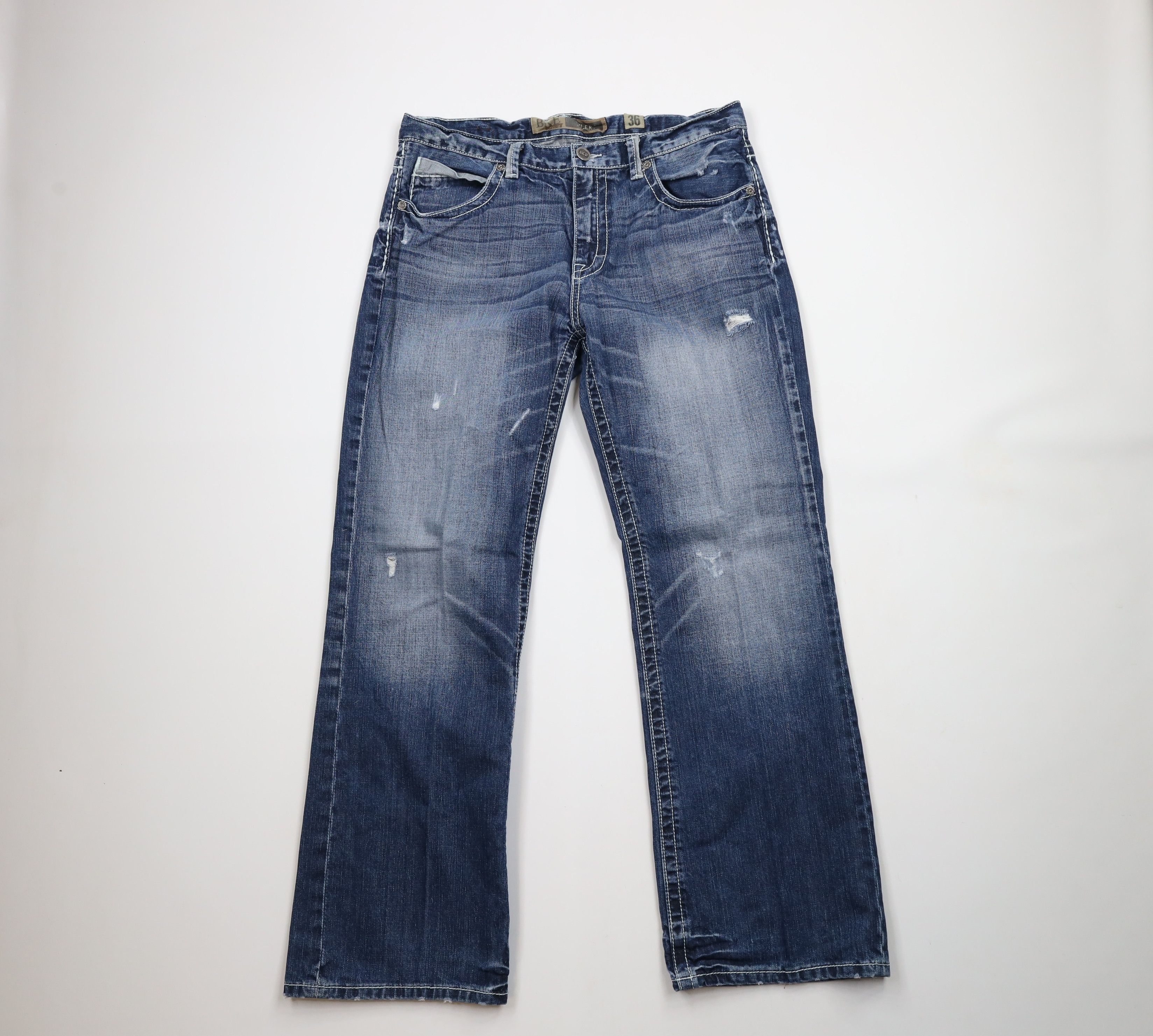 BKE × Vintage Buckle BKE Stitch Tyler Bootcut Flared Denim Jeans Blue Size US 36 / EU 52 - 1 Thumbnail