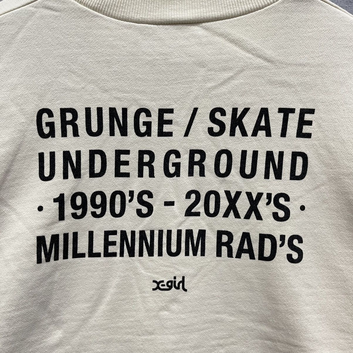 X-Girl X-Girl × Charles Peterson × Kurt Cobain Graphic Sweatshirt Size M / US 6-8 / IT 42-44 - 8 Thumbnail