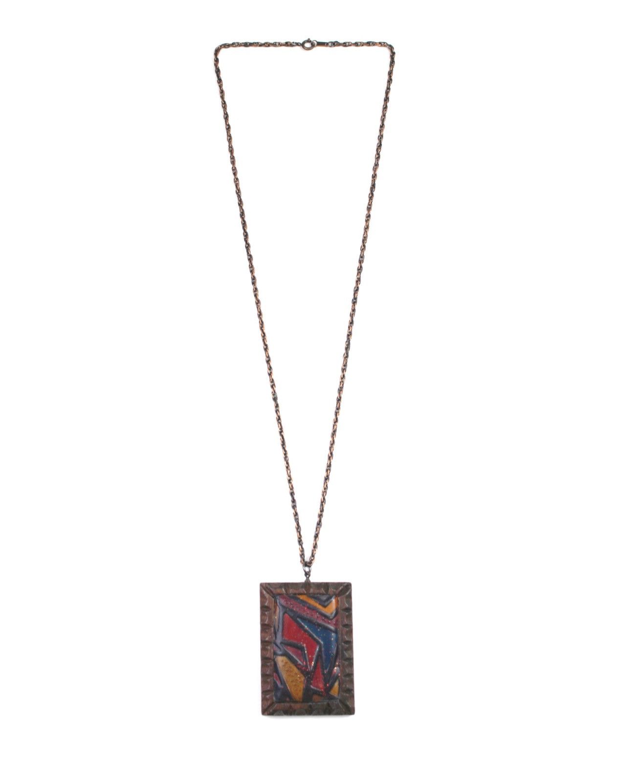 Hysteric Glamour 1990S JAPANESE MADE ABSTRACT WOOD ART NECKLACE Size ONE SIZE - 2 Thumbnail
