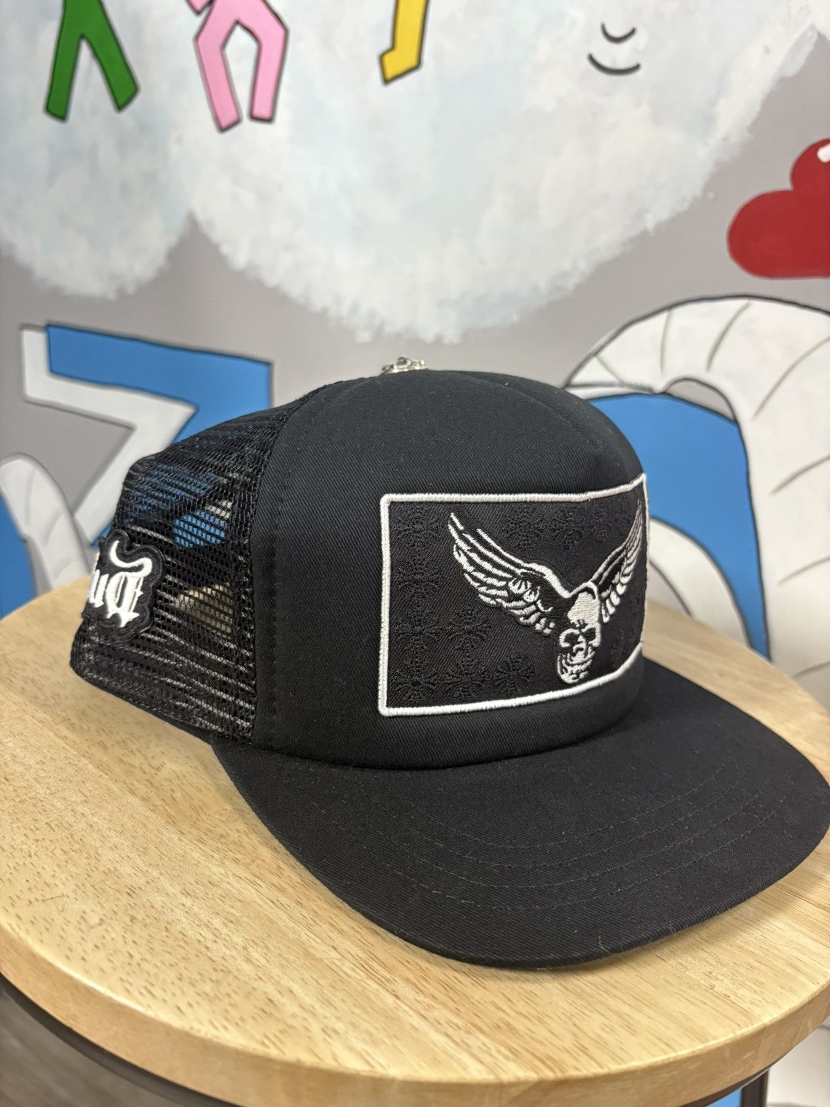 Chrome Hearts Chrome Hearts Foti Yungblood Trucker Hat Size ONE SIZE - 6 Thumbnail