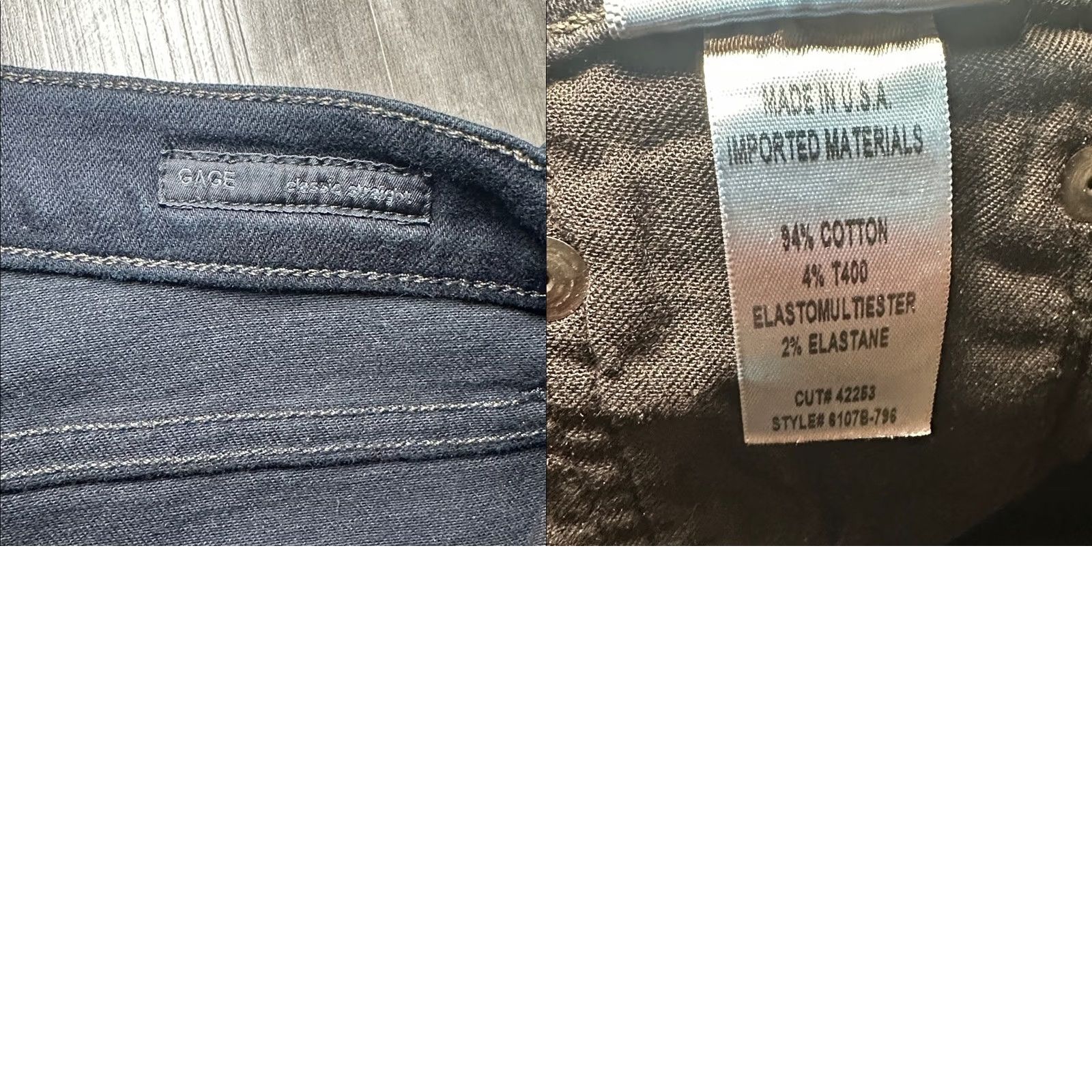 Citizens Of Humanity Citizens of Humanity Gage Classic Straight Jeans - 36 Men Regular 34 Black Size US 36 / EU 52 - 8 Thumbnail