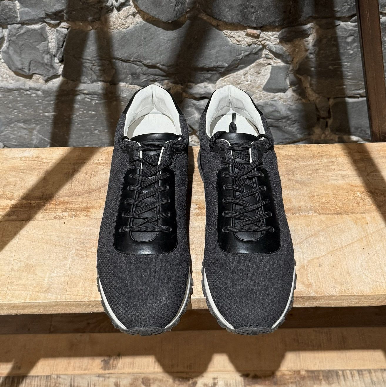 Louis Vuitton Louis Vuitton Wool Damier Runaway Low-top Sneakers - 11 UK Size US 12 / EU 45 - 2 Thumbnail