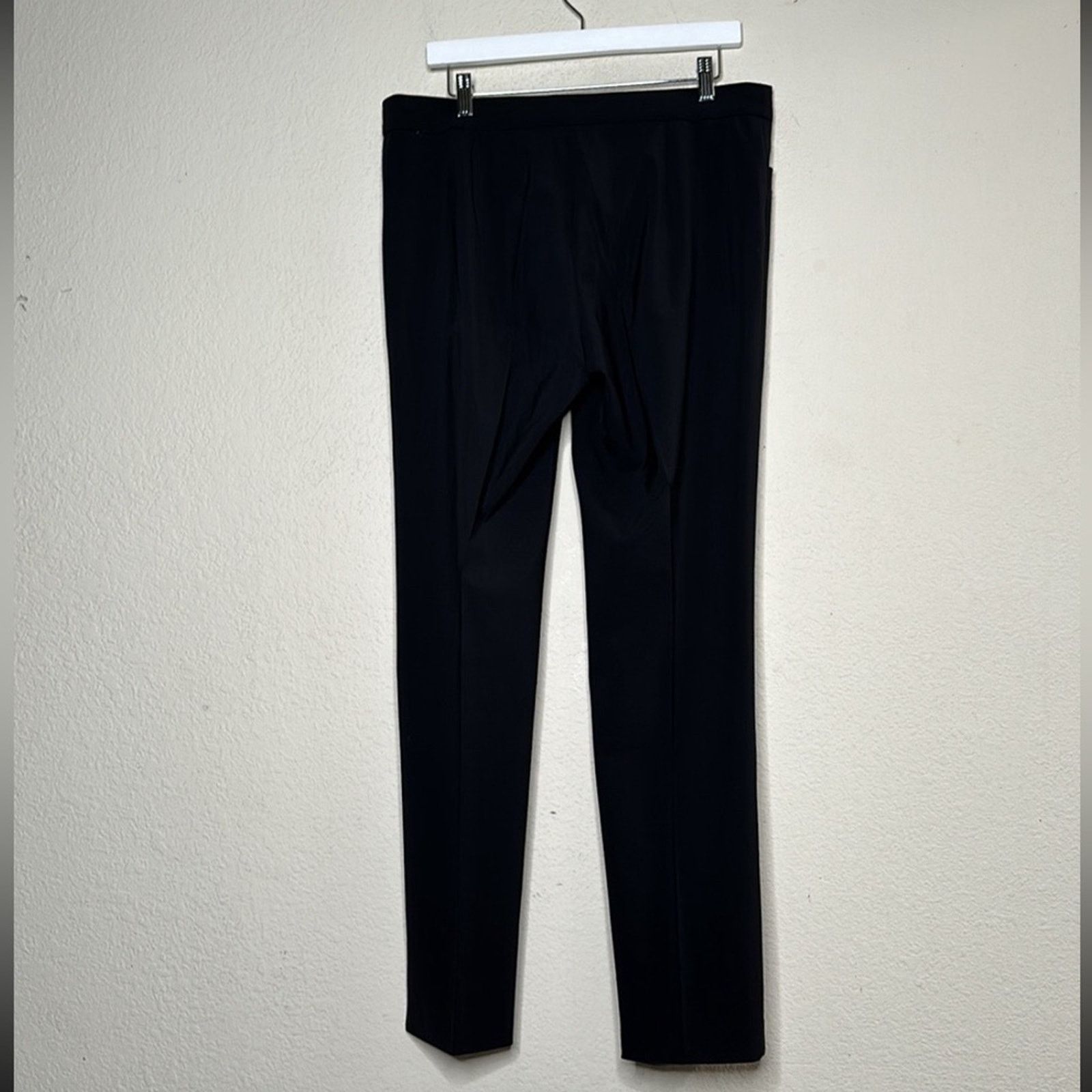 Armani Collezioni VTG Armani Collezioni 100% Wool Tuxedo Pant Suit Black Sz 8 Size M / US 6-8 / IT 42-44 - 11 Thumbnail