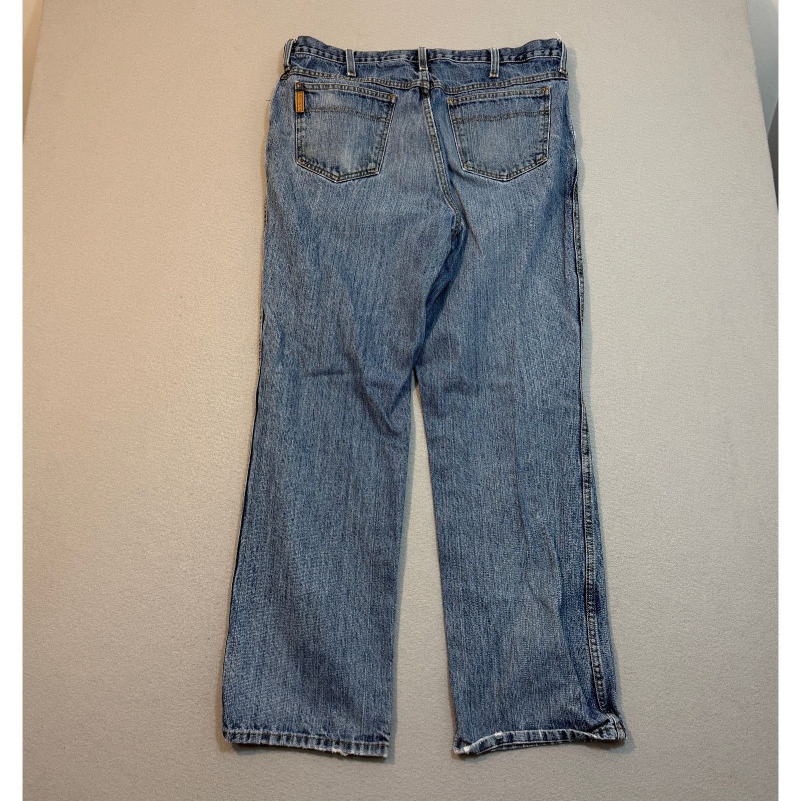 CINCH Cinch Bronze Label Jeans Men's 38x32 Blue Faded Denim Size US 38 / EU 54 - 6 Thumbnail