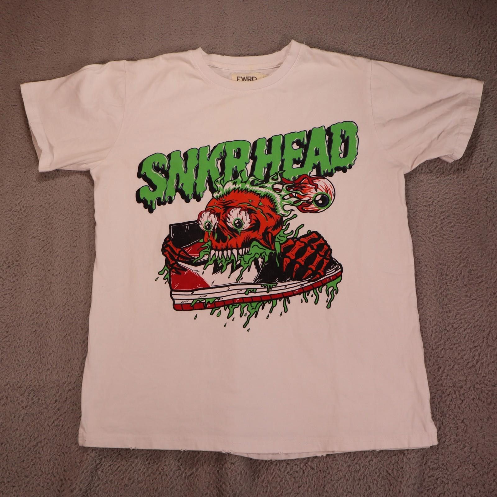 Other FWRD Denim Co. "Sneaker Head" white shirt men medium skate Size US M / EU 48-50 / 2 - 2 Thumbnail