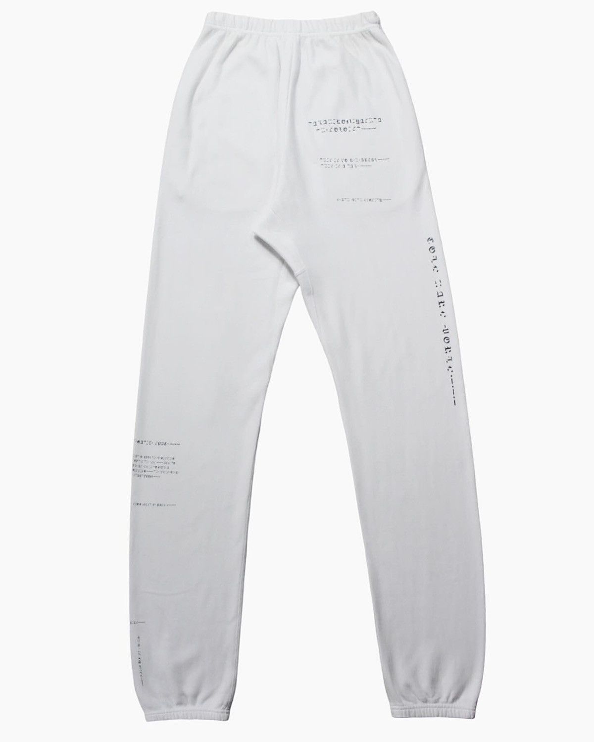 Takahiromiyashita The Soloist. AW21 TAKAHIROMIYASHITA THESOLOIST WHITE GEOMETRIC Size US 30 / EU 46 - 2 Thumbnail