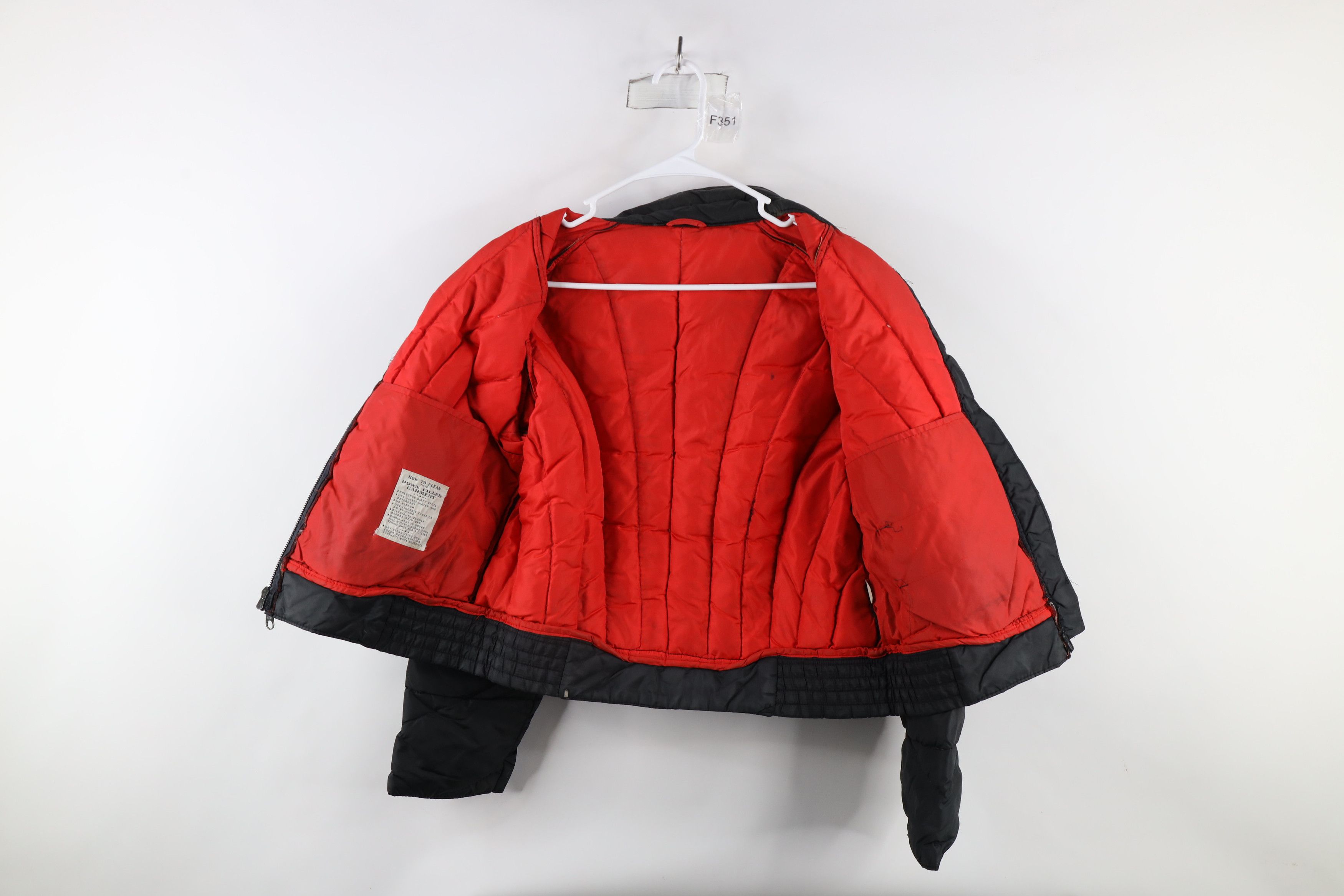 Vintage Vintage 60s 70s Streetwear Striped Duck Down Puffer Jacket Size M / US 6-8 / IT 42-44 - 9 Thumbnail