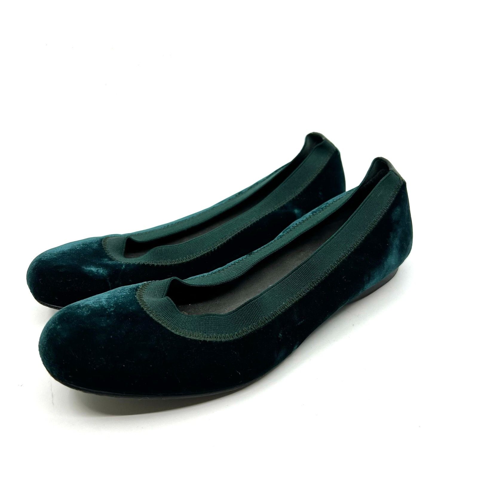 Stuart Weitzman Stuart Weitzman Suede Whipstitch Trim Ballet Flats 6 US Size US 6 / IT 36 - 1 Thumbnail