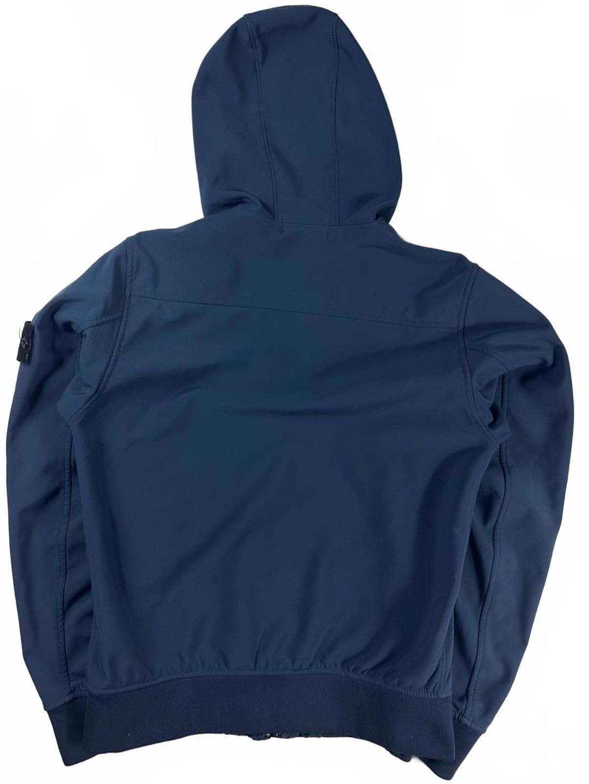 Stone Island Stone Island Soft Shell-R Hooded Jacket Blue Small Size US S / EU 44-46 / 1 - 5 Thumbnail