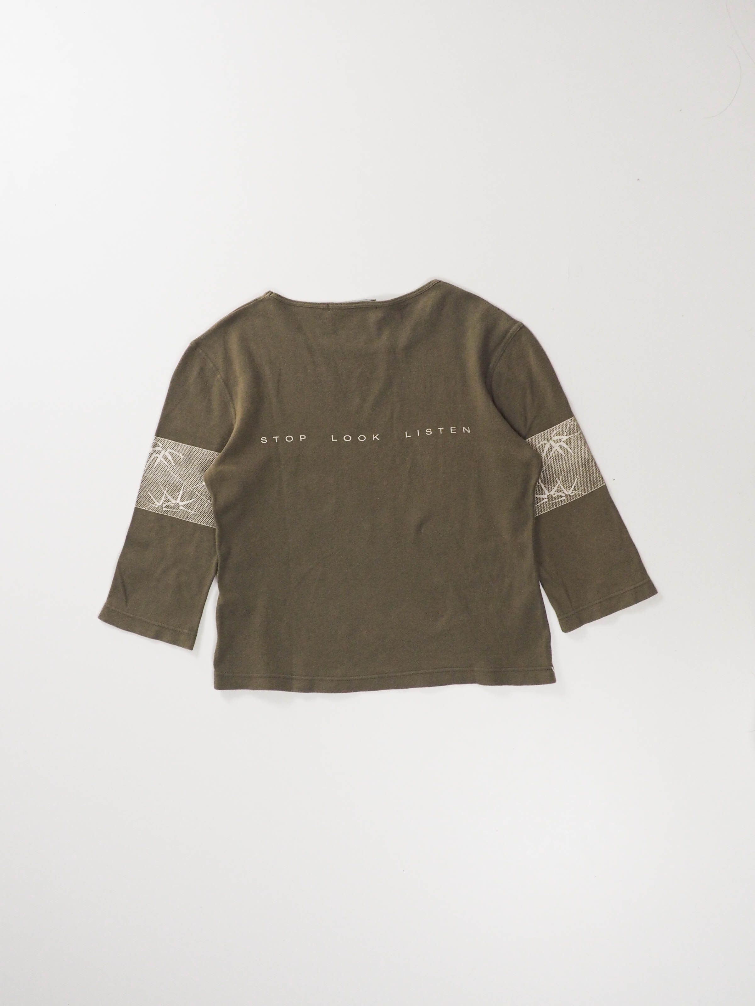 Christophe Lemaire Christophe Lemaire Bamboo Sleeve Top Size S / US 4 / IT 40 - 2 Thumbnail